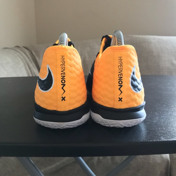 NEW Nike HypervenomX Finale II Black Yellow - Picture 4 of 10